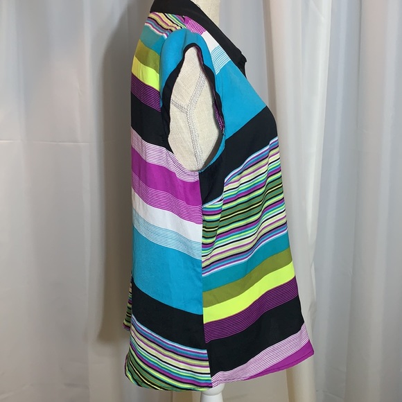 NEW! Worthington Striped Tank Top Blouse - Picture 8 of 9